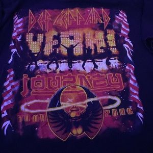Def Leppard and Journey tour shirt